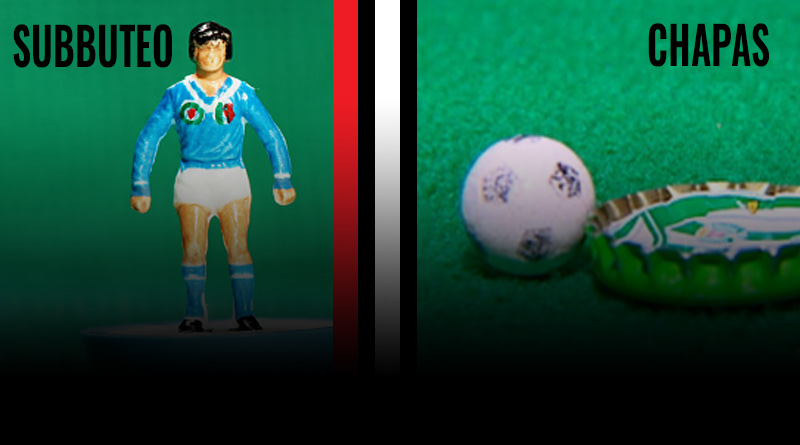 Carta Convite Subbuteo-Chapas