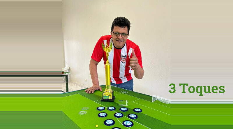 Emerson Claudino é Hexacampeão Paulista da modalidade 3 toques