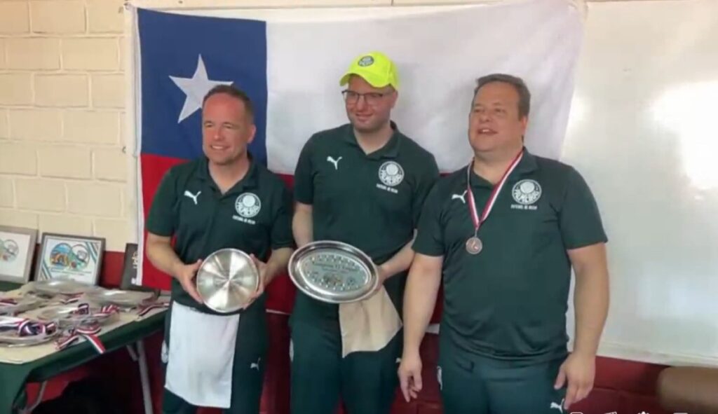 Quinho do Palmeiras é campeão sul-americano da regra 12 Toques Quinho do Palmeiras é campeão sul-americano da regra 12 Toques