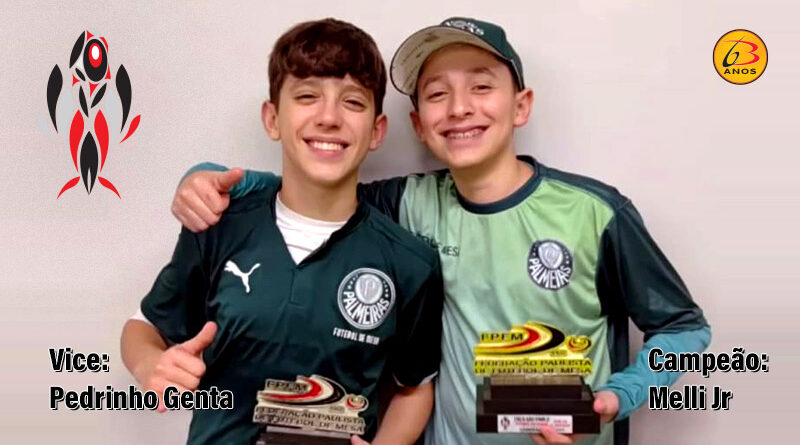 Meli Jr do Palmeiras é campeão da Taça São Paulo sub 18