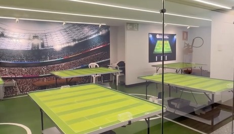 Novo espaço do Futebol de Mesa Circulista
