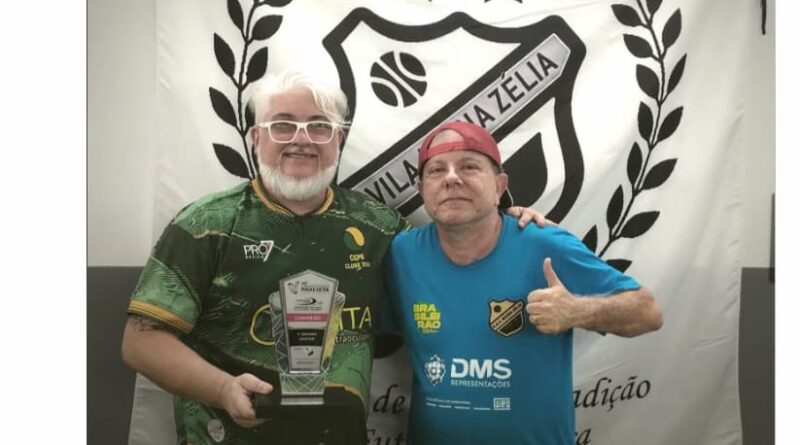 Basilio do CEPE Clube 2004 é Campeão Paulista de Master