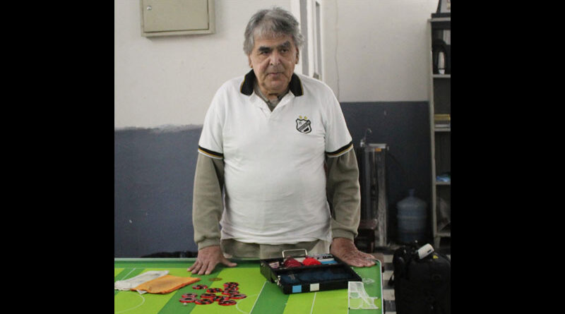 Tigrão o botonista amigo nos deixou hoje