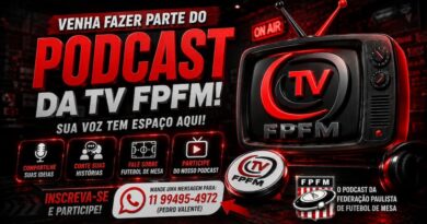 Participe do podcast da TV FPFM!